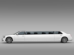 lancia thema limousine 3D Model