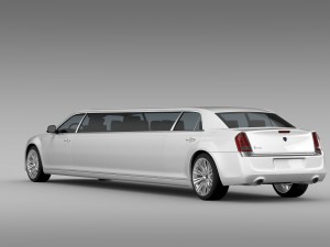 lancia thema limousine 3D Model