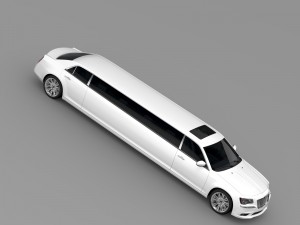lancia thema limousine 3D Model