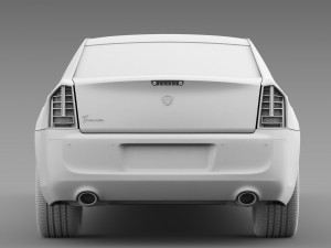 lancia thema limousine 3D Model