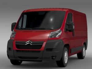 citroen jumper 250 l1h1 2006 -2014 3D Model