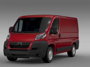 citroen jumper 250 l1h1 2006 -2014 3D Model