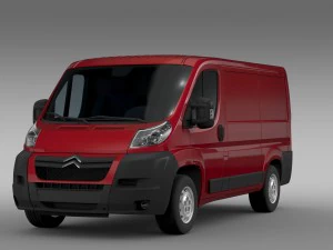 citroen jumper 250 l1h1 2006 -2014 3D Model