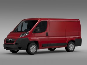 citroen jumper 250 l1h1 2006 -2014 3D Model