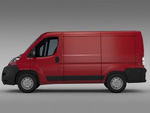 citroen jumper 250 l1h1 2006 -2014 3D Model