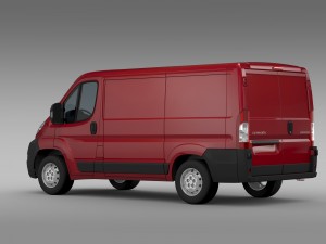 citroen jumper 250 l1h1 2006 -2014 3D Model