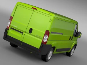 citroen jumper 250 l2h1 2006 -2014 3D Model