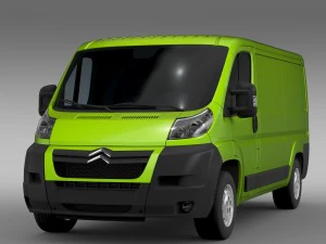 citroen jumper 250 l2h1 2006 -2014 3D Model