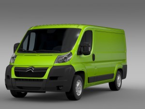 citroen jumper 250 l2h1 2006 -2014 Modelo 3D