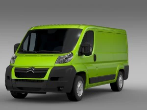 citroen jumper 250 l2h1 2006 -2014 3D Model