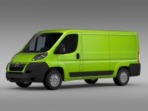 citroen jumper 250 l2h1 2006 -2014 Modelo 3D