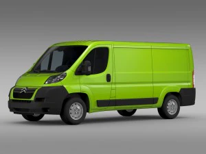 citroen jumper 250 l2h1 2006 -2014 3D Model