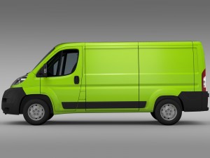 citroen jumper 250 l2h1 2006 -2014 Modelo 3D