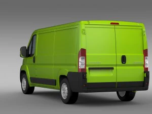 citroen jumper 250 l2h1 2006 -2014 3D Model