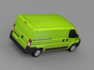 citroen jumper 250 l2h1 2006 -2014 3D Model
