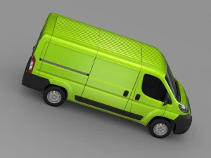 citroen jumper 250 l2h1 2006 -2014 3D Model