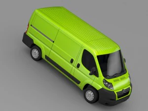 citroen jumper 250 l2h1 2006 -2014 3D Model