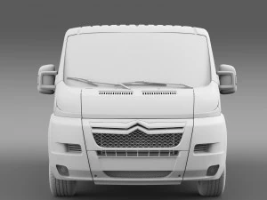 citroen jumper 250 l2h1 2006 -2014 3D Model