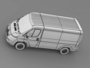 citroen jumper 250 l2h1 2006 -2014 3D Model