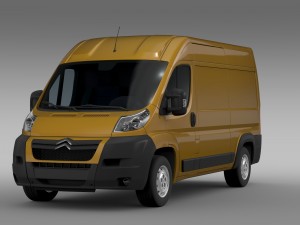 citroen jumper 250 l2h2 2006 - 2014 Modello 3D