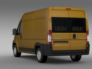 citroen jumper 250 l2h2 2006 - 2014 3D Model