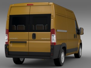 citroen jumper 250 l2h2 2006 - 2014 Modello 3D