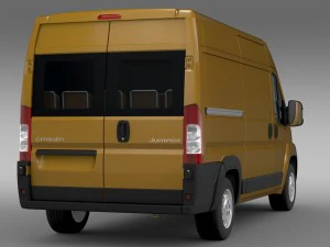 citroen jumper 250 l2h2 2006 - 2014 3D Model