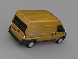 citroen jumper 250 l2h2 2006 - 2014 3D Model