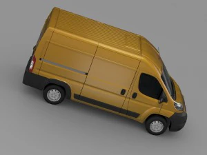 citroen jumper 250 l2h2 2006 - 2014 3D Model