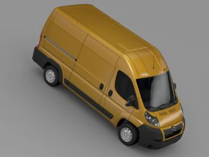 citroen jumper 250 l2h2 2006 - 2014 3D Model
