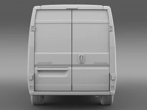 citroen jumper 250 l2h2 2006 - 2014 3D Model