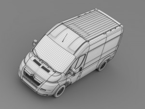 citroen jumper 250 l2h2 2006 - 2014 Modello 3D