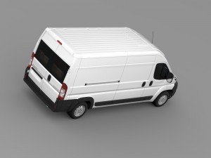 citroen jumper 250 l3h2 2006 -2014 3D Модель
