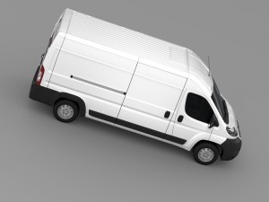 citroen jumper 250 l3h2 2006 -2014 3D Модель