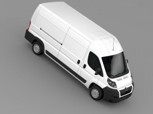 citroen jumper 250 l3h2 2006 -2014 3D Модель