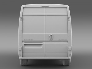 citroen jumper 250 l3h2 2006 -2014 3D Модель