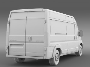 citroen jumper 250 l3h2 2006 -2014 3D Модель