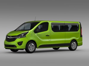 opel vivaro window van 2015 l2h1 3D-Modell