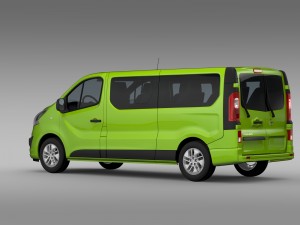 opel vivaro window van 2015 l2h1 3D-Modell