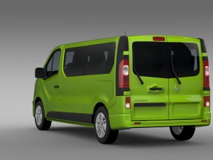 opel vivaro window van 2015 l2h1 3D-Modell