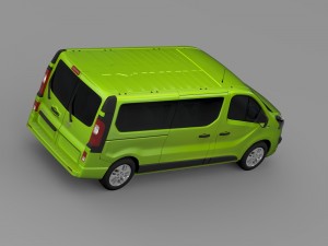 opel vivaro window van 2015 l2h1 3D-Modell