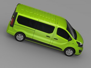 opel vivaro window van 2015 l2h1 3D-Modell