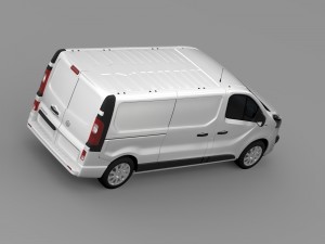 vauxhall vivaro 2015 l2h1 3D Model
