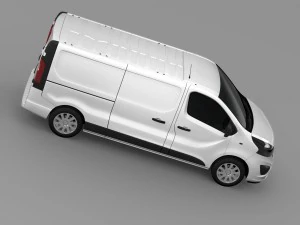 vauxhall vivaro 2015 l2h1 3D Model