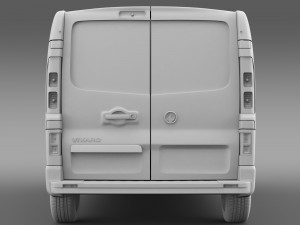 vauxhall vivaro 2015 l2h1 3D Model
