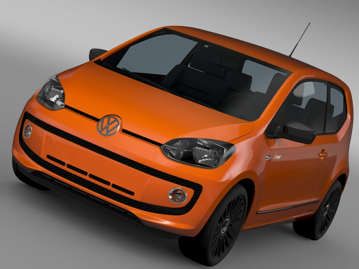 vw cheer up 2015 3D Model .c4d .max .obj .3ds .fbx .stl .blend