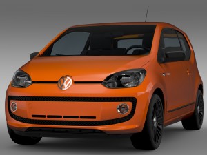 vw cheer up 2015 Modèle 3D