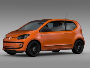 vw cheer up 2015 Modèle 3D