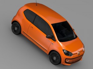 vw cheer up 2015 Modèle 3D