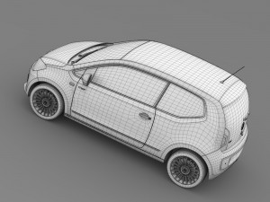 vw cheer up 2015 Modèle 3D